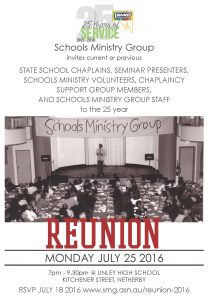 SMG Reunion Advert Rise Publication